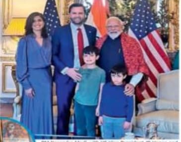 PM Modi gives eco-friendly gifts for JD Vance’s Children