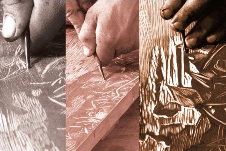 Relief Print: Narration of Creation