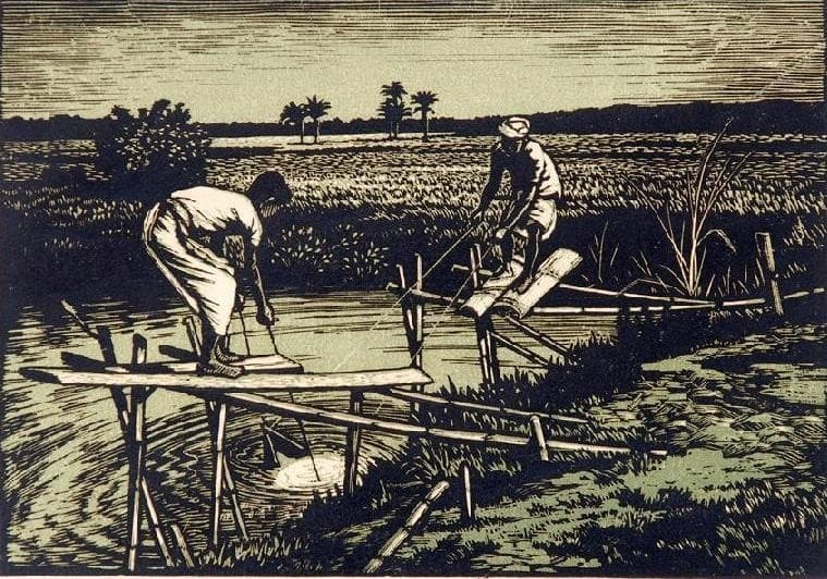 Relief Print: Narration of Creation