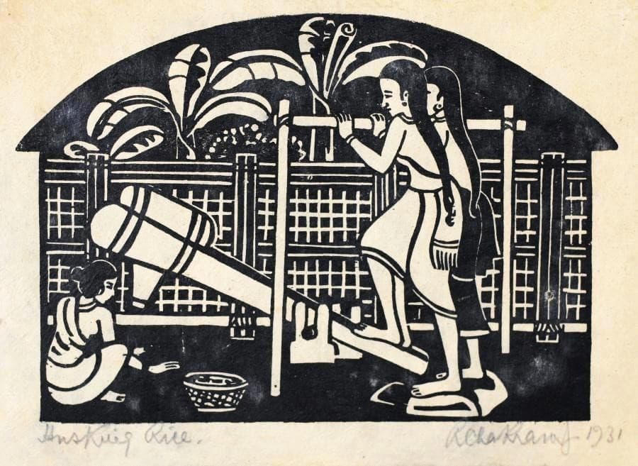 Relief Print: Narration of Creation