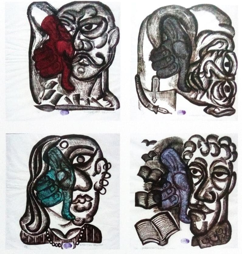 Relief Print: Narration of Creation