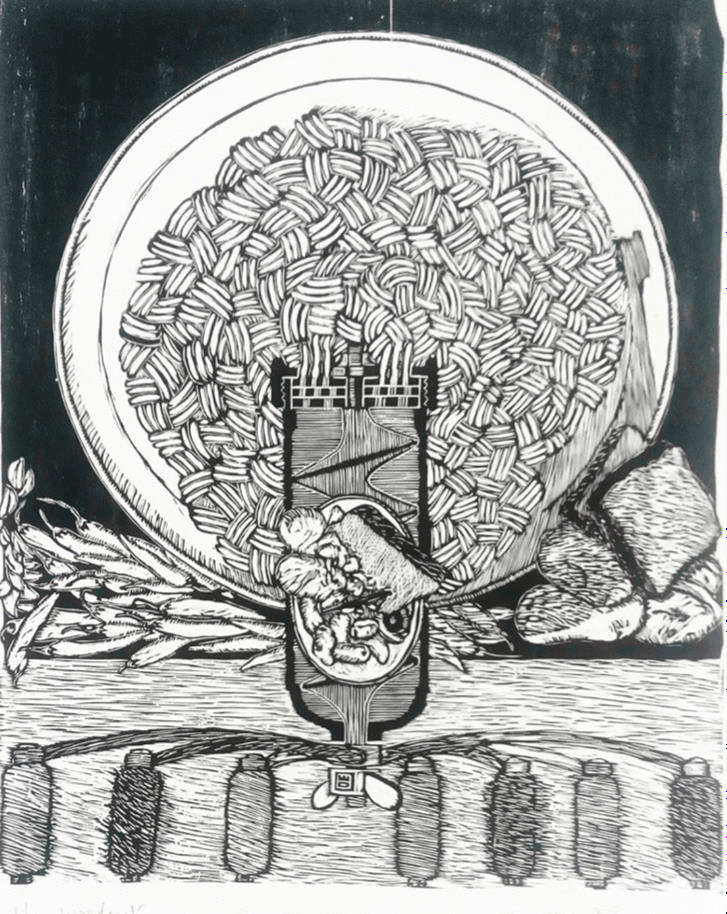Relief Print: Narration of Creation