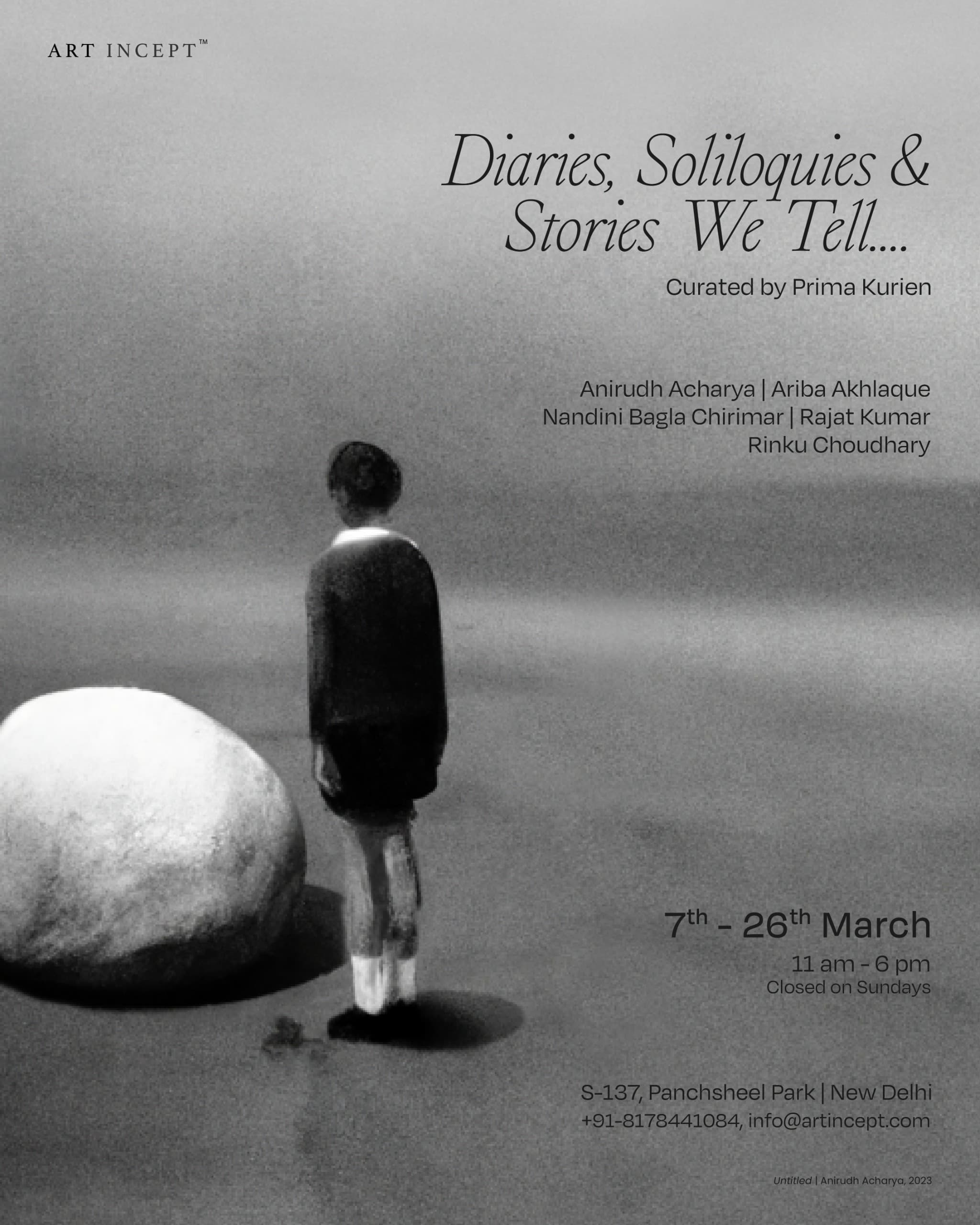 Diaries, Soliloquies & Stories We Tell