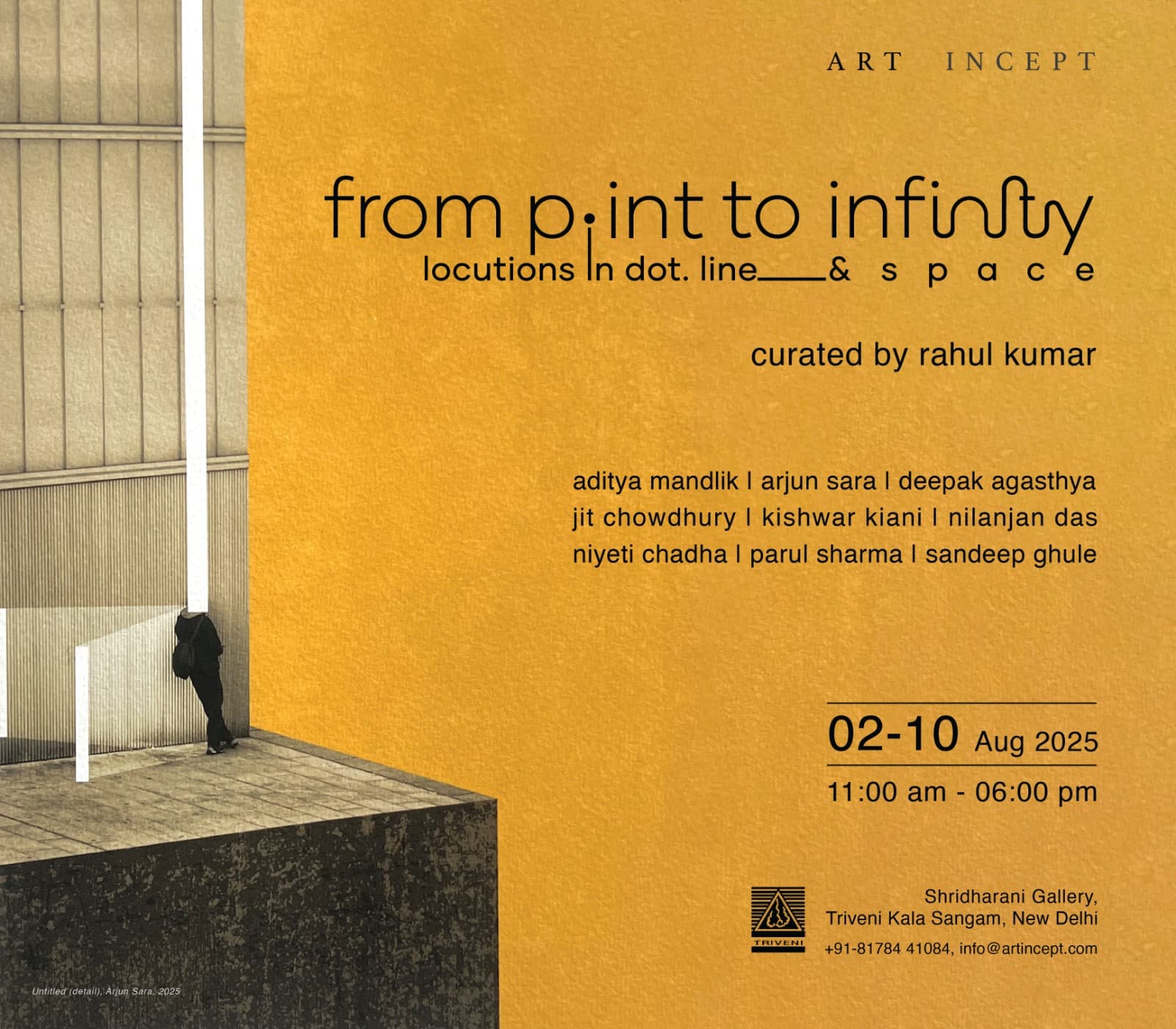 From Point to Infinity: locutions in dot, line, and space