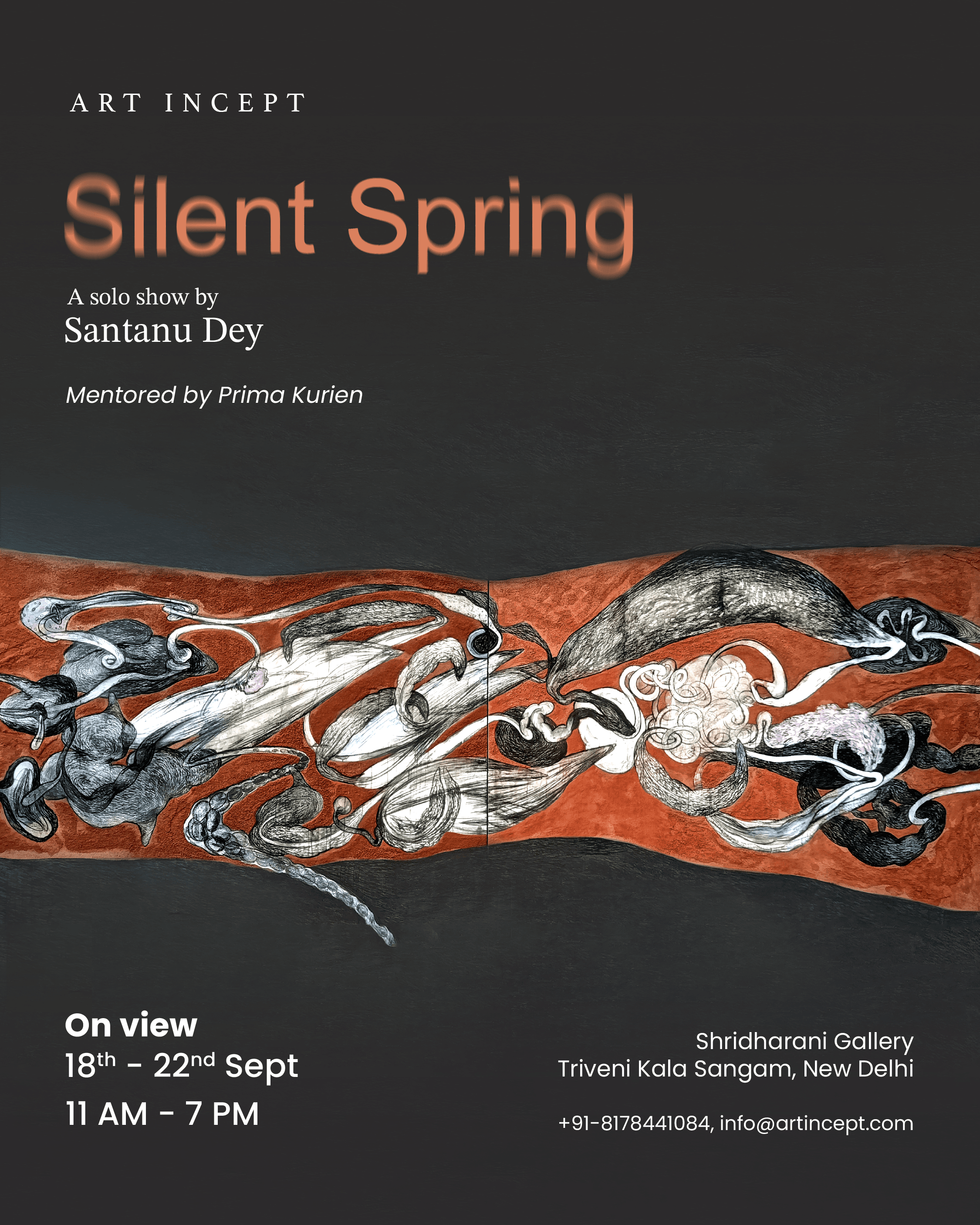 Silent Sprint- A Solo Show by Santanu Dey