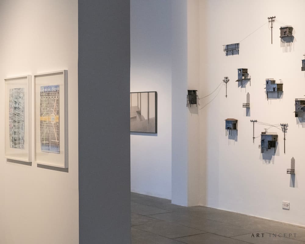 Works on view from the Art Incept collection